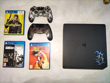 PlayStation 4 Slim + 2 Controller + 3 Giochi