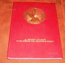 Il grande atlante - anni '60 - illustrato