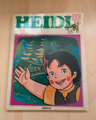 Libro heidi dalla Tv edierre salani vintage 1978