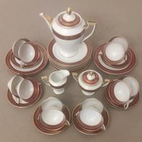 Servizio da thè e piatti da dolce , porcellana 