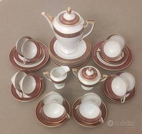 Servizio da thè e piatti da dolce , porcellana 