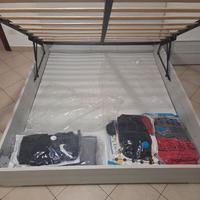 Letto matrimoniale contenitore 