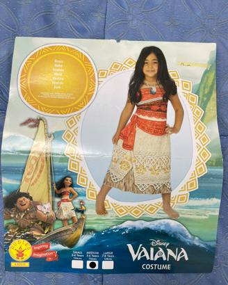 Vestito carnevale Vaiana Oceania