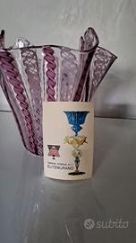 Vaso di Murano . Vetreria Elite