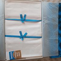 Bassetti Set asciugamani in puro Lino Vintage 