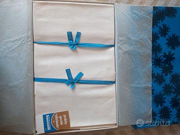 Bassetti Set asciugamani in puro Lino Vintage 