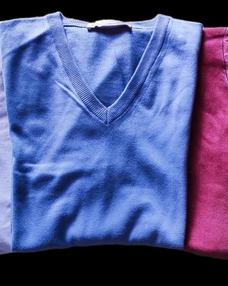 10 maglie : 3 polo 3 maglie a V 3 felpe 1 omaggio