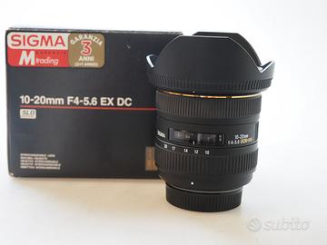 SIGMA 10-20 F 4-5.6 EX DC HSM X NIKON