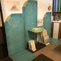 Rivestimento e piano lavabo