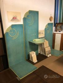 Rivestimento e piano lavabo