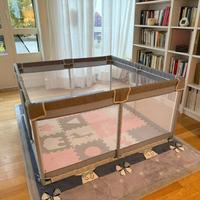 Box per bambini YOBEST, sicuro e come nuovo