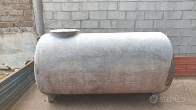 cisterna zincata circonferenza 273 cm lunghezza165