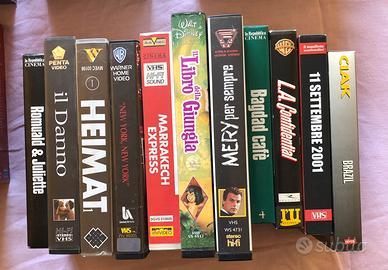 11 VHS Cult 80/90 Brazil Heimat Disney Scorsese