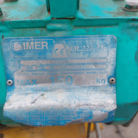 Argano imer usato tr 225 2v con bandiera