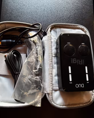 iRig Pro Duo I/O - audio/midi - scheda