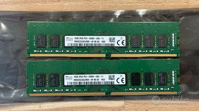 RAM 32GB (2x16GB) DDR4 SK Hynix 2666MHz