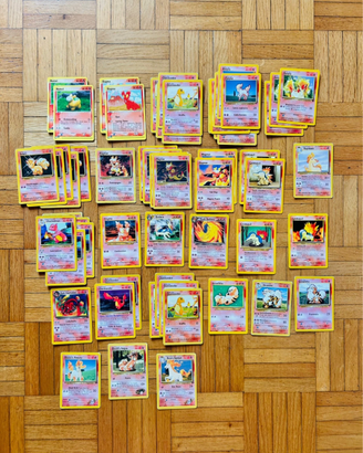 Pokémon set 44 carte Fuoco