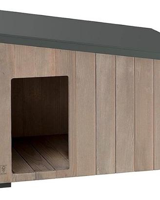 Casetta per cani in legno