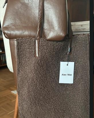 Borsa grande Alex Max nuova mai usate