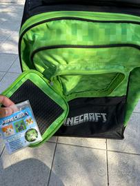 Zaino/trolley Minecraft usato pochissimo
