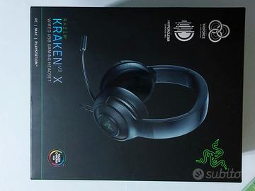 Razer Kraken v3 X (USB) (posso scambiare)