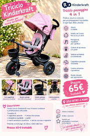 Triciclo kinderkraft