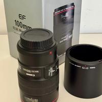 Obiettivo Canon EF 100mm f/2.8 L Macro IS USM