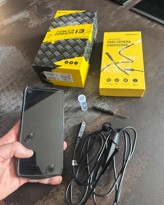 Armor 13 Ulefone, Telefono Rugged + Endoscopio