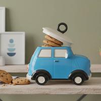 Biscottiera in Ceramica a Forma di Mini auto
