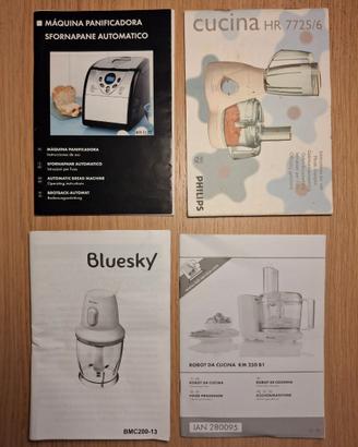 Manuali per elettrodomestici - Gratis