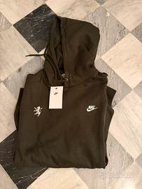 Felpa nike nero petrolio M nuovo