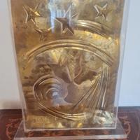 scultura opera d'arte l. mazzella design rara