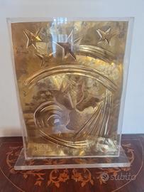 scultura opera d'arte l. mazzella design rara