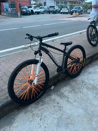 bicicletta Wheelie Bike Rockrider st 120