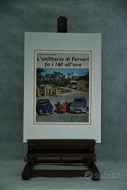 Stampa Pubblicitaria Ferrari anni 60'