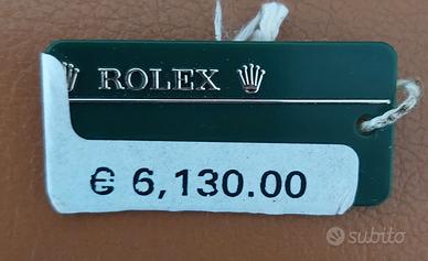 Tag targhetta originale per Rolex Explorer II