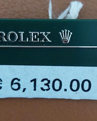 Tag targhetta originale per Rolex Explorer II