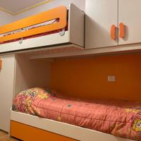 Cameretta bambini arancione