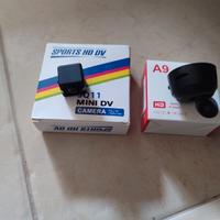 DUE TELECAMERE DI VIDEOSORVEGLIANZA NUOVISSIME