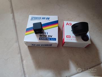 DUE TELECAMERE DI VIDEOSORVEGLIANZA NUOVISSIME