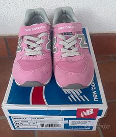 Scarpe newbalance n 32 rosa bambina