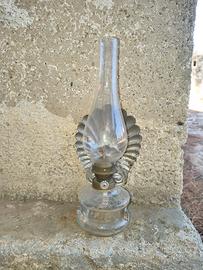 lampada a petrolio vintage 