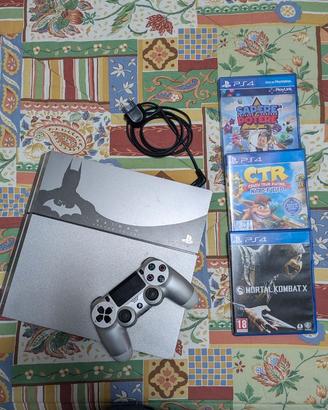 PlayStation 4 Batman edition + giochi