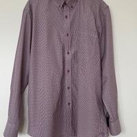 camicia a righe viola