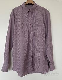 camicia a righe viola