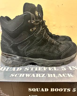 Anfibi Stivali Mil tec Squad Boots