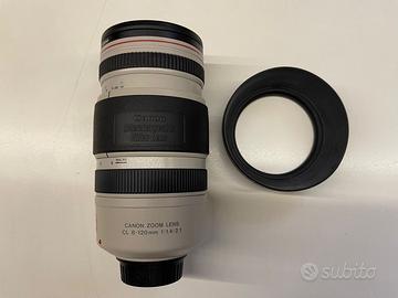 OBIETTIVO CANON 8-120mm FOTOCAMERA VIDEOCAMERA