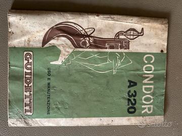 Manuale Motore Guidetti Condor A320 Epoca