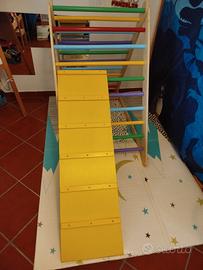 palestra con scivolo
