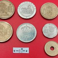 Serie Pesetas Spagna Juan Carlos y Sofia